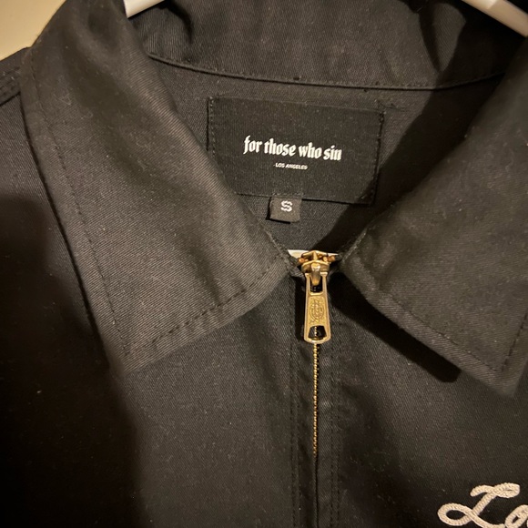 For Those Who Sin Loverboy Sinner Work Jacket - Picture 3 of 3